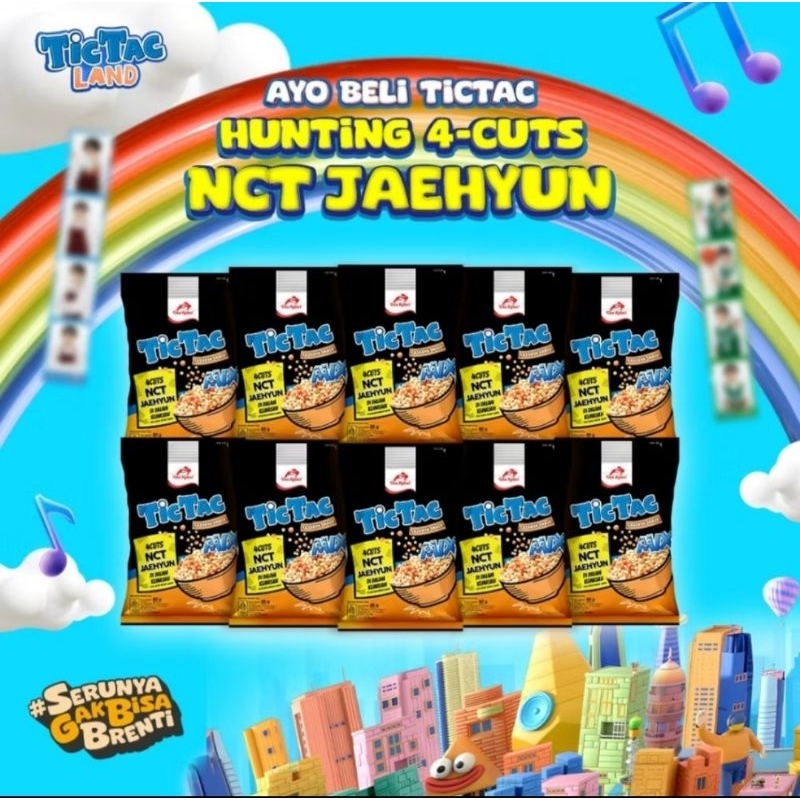 [Ready Stock] 4cuts Jaehyun NCT x TICTAC