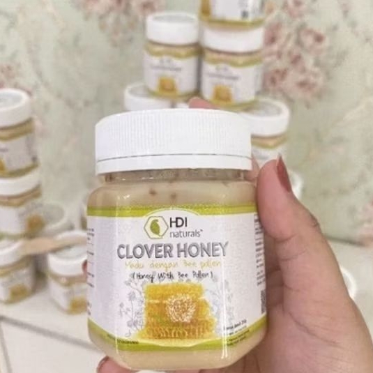 

Madu Clover honey 250gram exp 2028 + sendok kayu