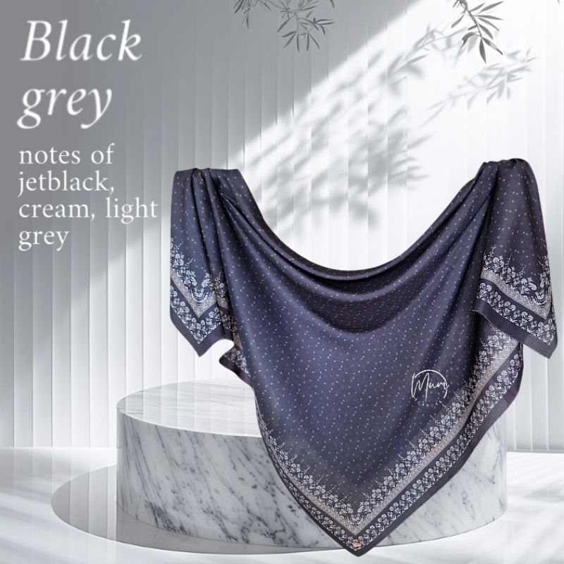 MuMscarves - Hijab Motif Segi Empat Voal Sublime 110 x 110 cm (MuM3)