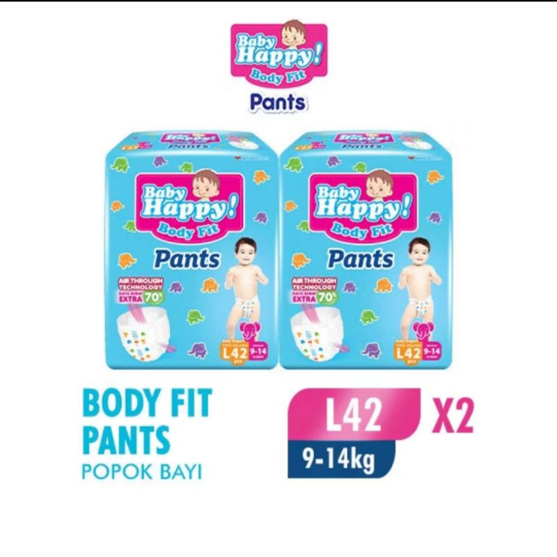 Baby Happy Pants Jumbo L42 M48 ×2