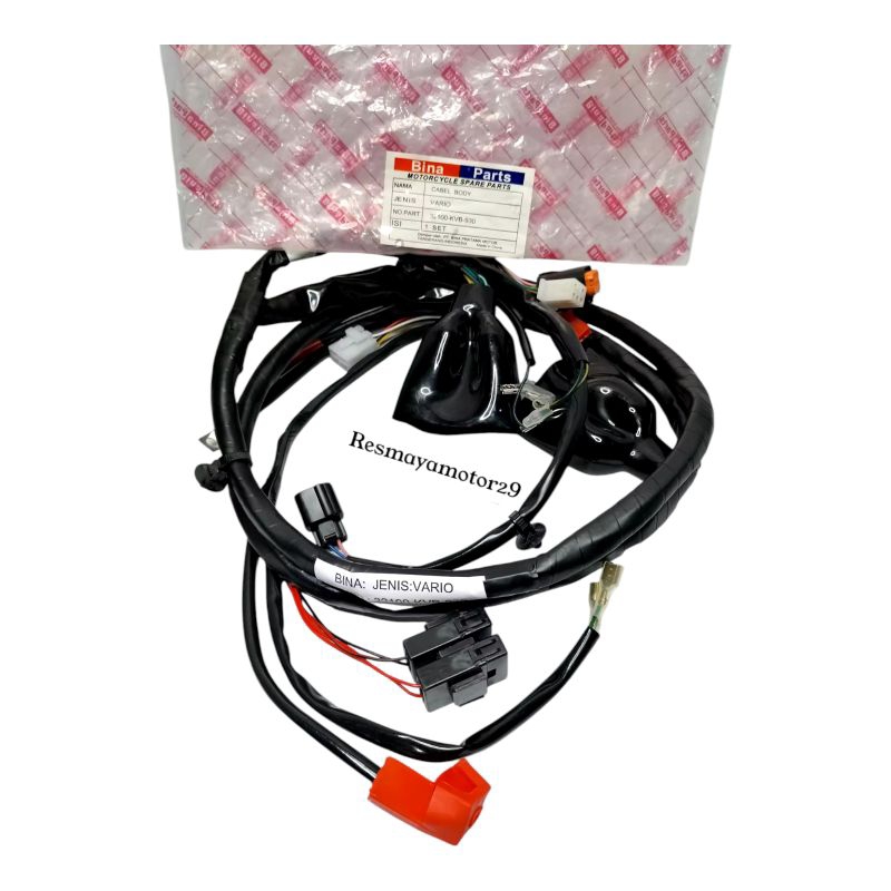 Kabel Body Bodi komplit Vario 110 Karbu Vario KVB-930
