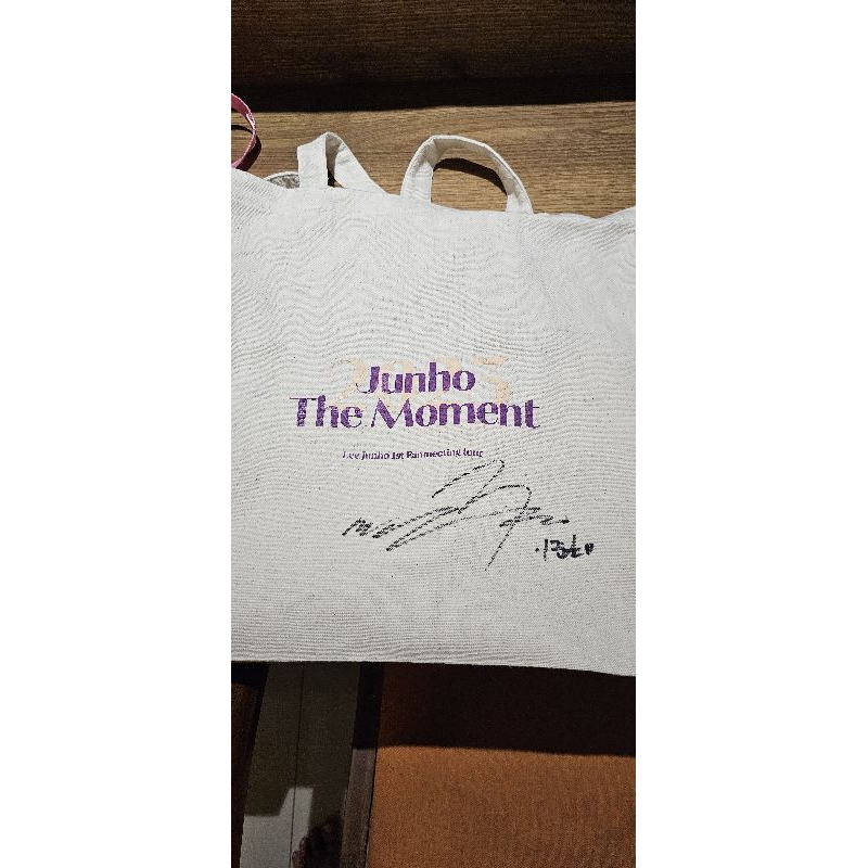 Photocard Haechan NCT dan Sign Asli Merchandise Lee Junho 2PM limited , rare dan muraahhh bangeeettt