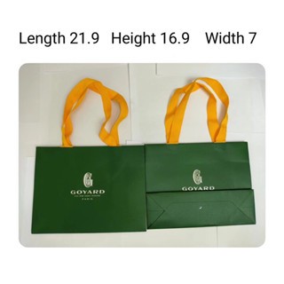 

Ready stock Branded paper bag GG Ch@nel CEL1NE G0Y@Ri0r HHH