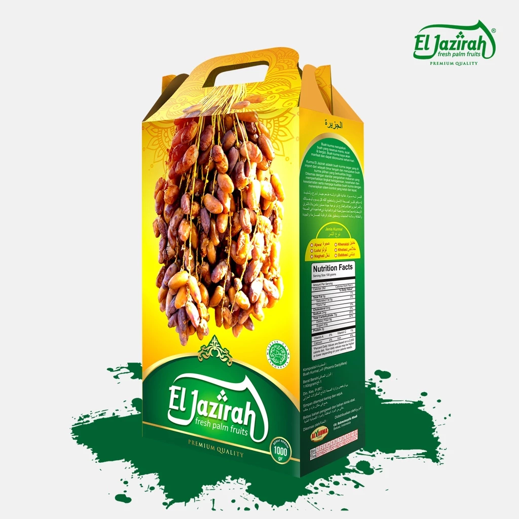 

El Jazirah Kurma Khalas Jinjing Premium 1 kg