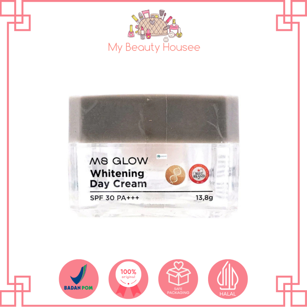 MS GLOW WHITENING DAY CREAM - KRIM SIANG ORIGINAL
