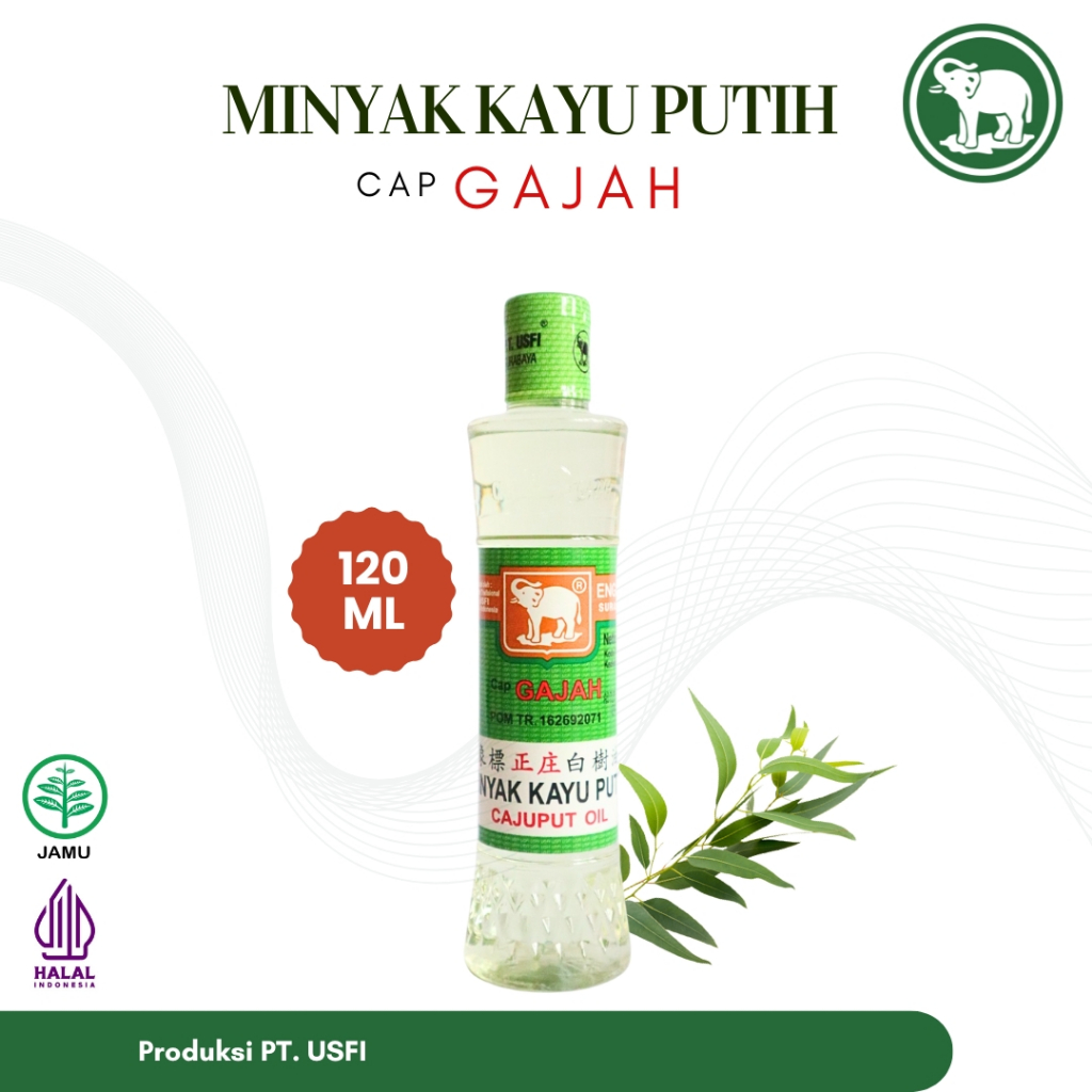 Cap Gajah Minyak Kayu Putih 120 ML