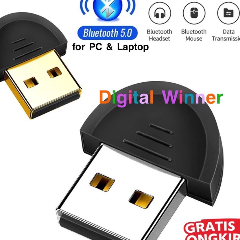 Istimewa USB Bluetooth 5  Bluetooth PC  Bluetooth Laptop  Bluetooth Dongle USB  USB Dongle Bluetooth