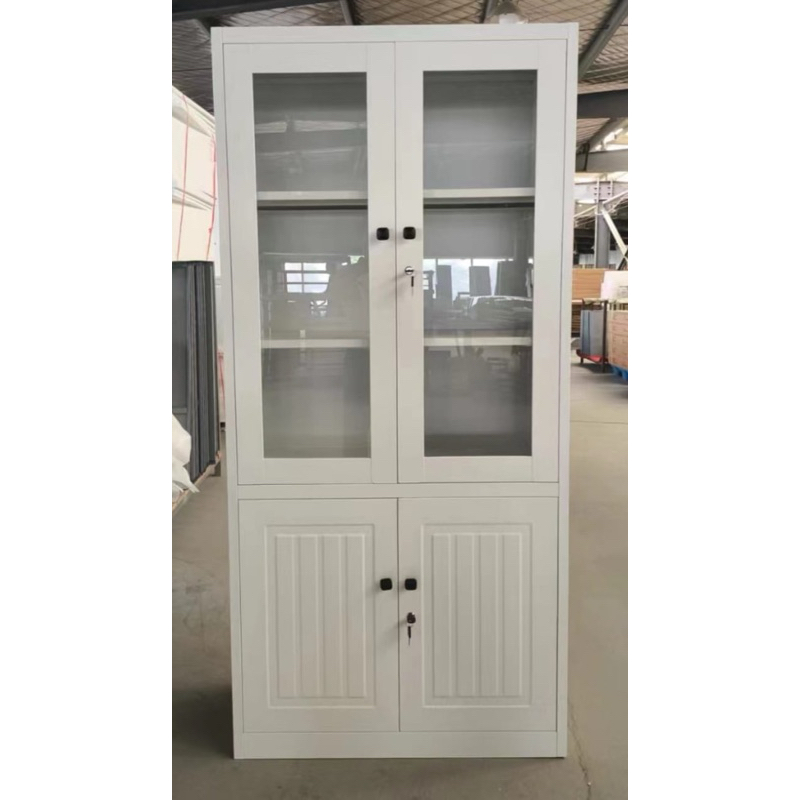 Lemari arsip 2pintu pelat besi premium putih