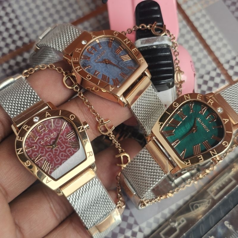 Aigner Cremona Nuovo A22200 Rosegold Jam Tangan Wanita Original