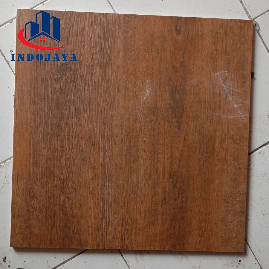 granit lantai dinding 60x60 keramik motif kayu red soft wood