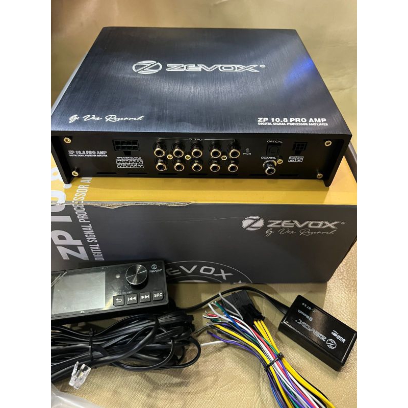 dsp processor zevox 10.8amp bekas mulus
