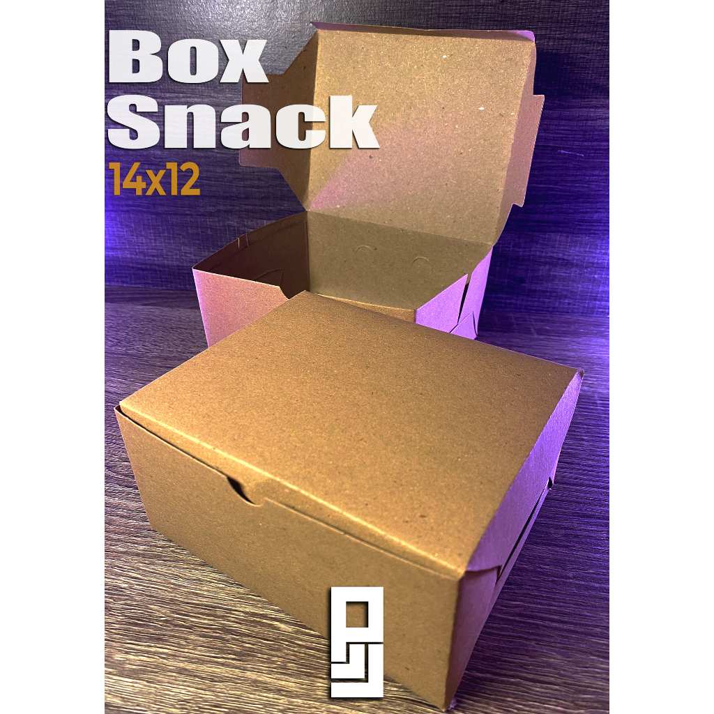 Box Snack Dus Kue Snack Box 14x12 (50pcs)
