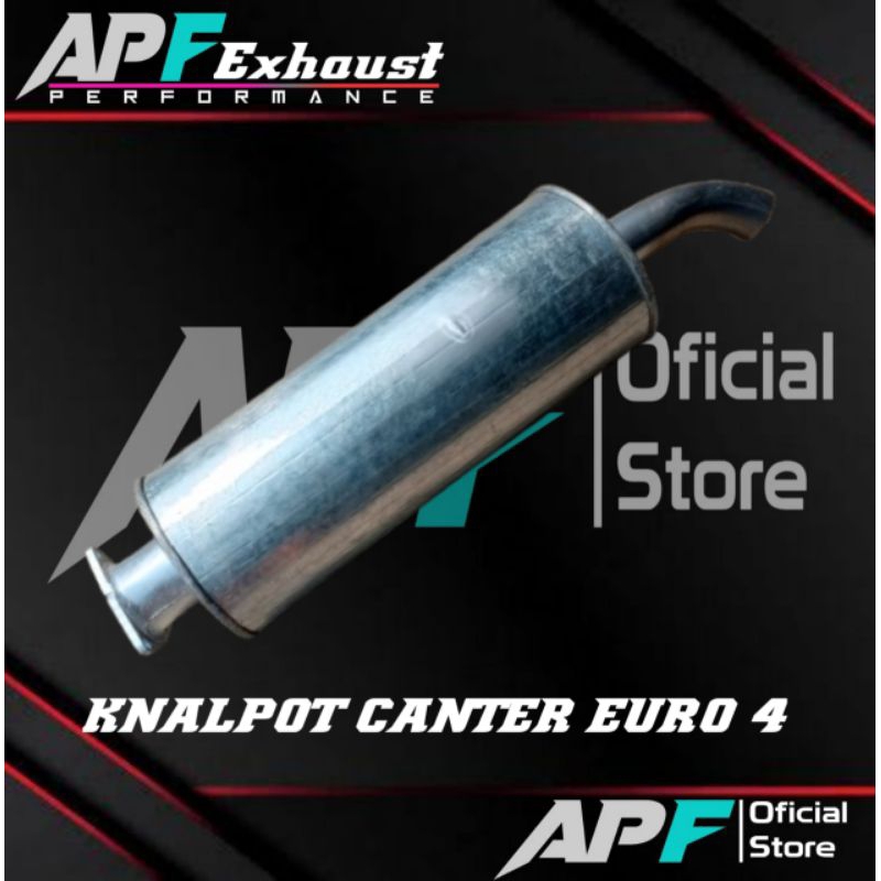 APF EXHAUST | TABUNG KNALPOT STANDAR TRUK CANTER EURO 4