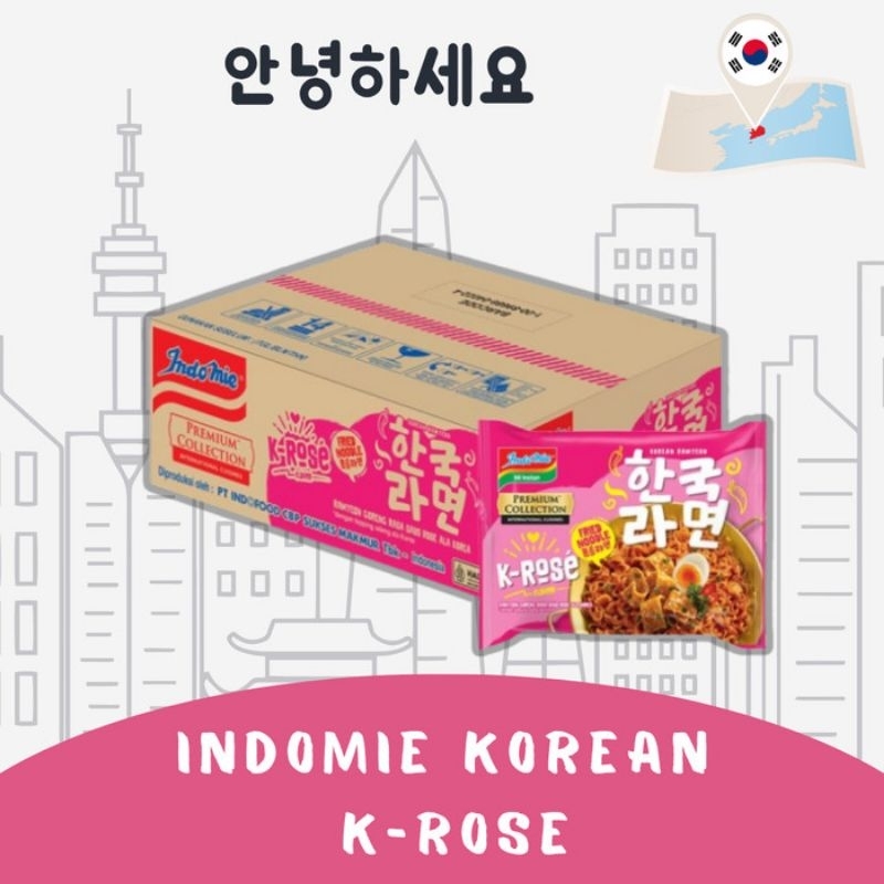 

Indomie Korean K-Rose 1 Dus