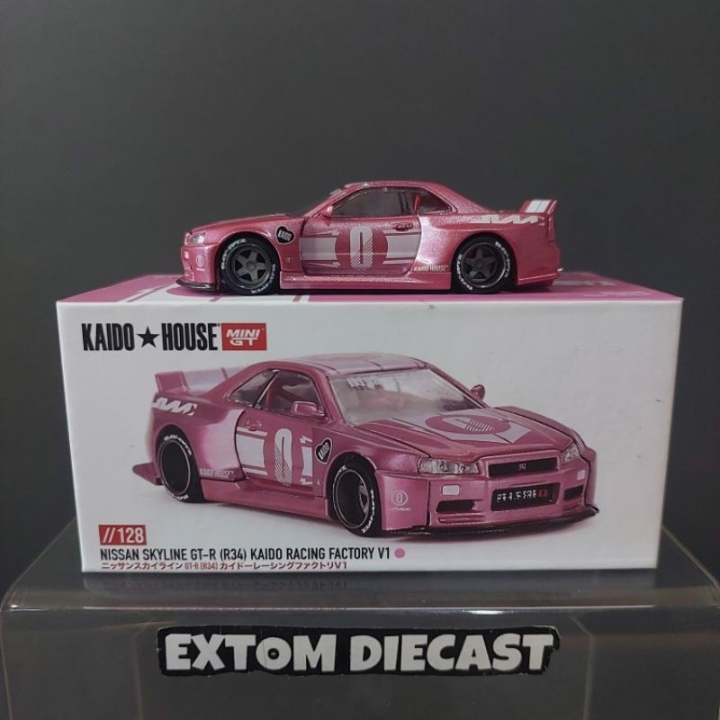 Kaido House Nissan Skyline R34 Racing Factory V1 Pink