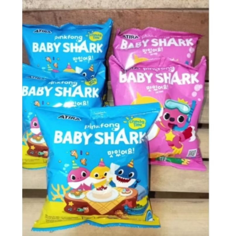 

ATIRA CHIKI BABY SHARK SNACK VIRAL 1 PACK ISI 10 PCS