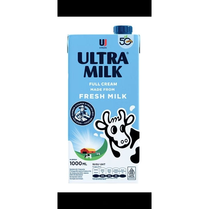

Susu Ultra Full Cream 1 Liter
