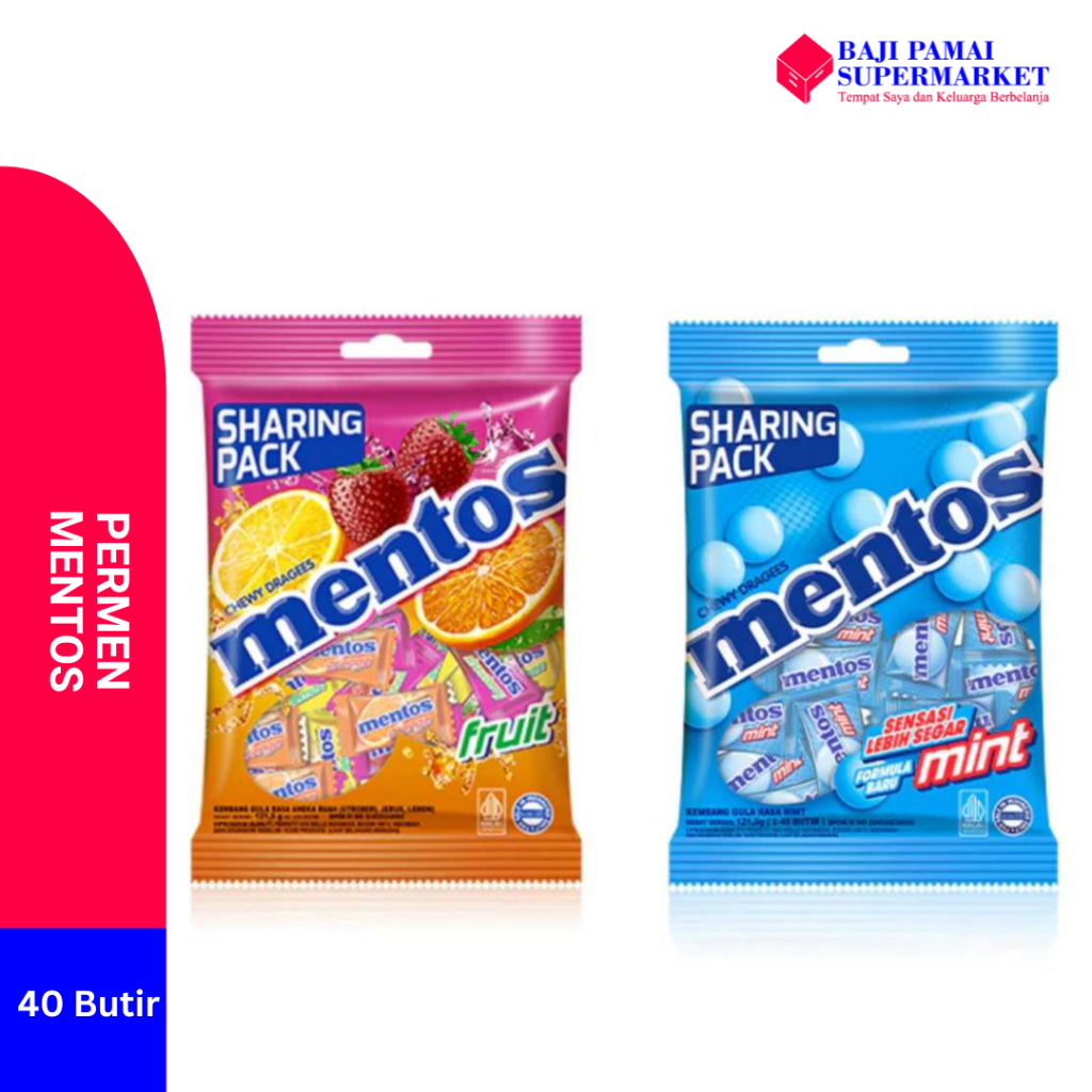 

Permen Mentos All Variant 108gr isi 40 butir