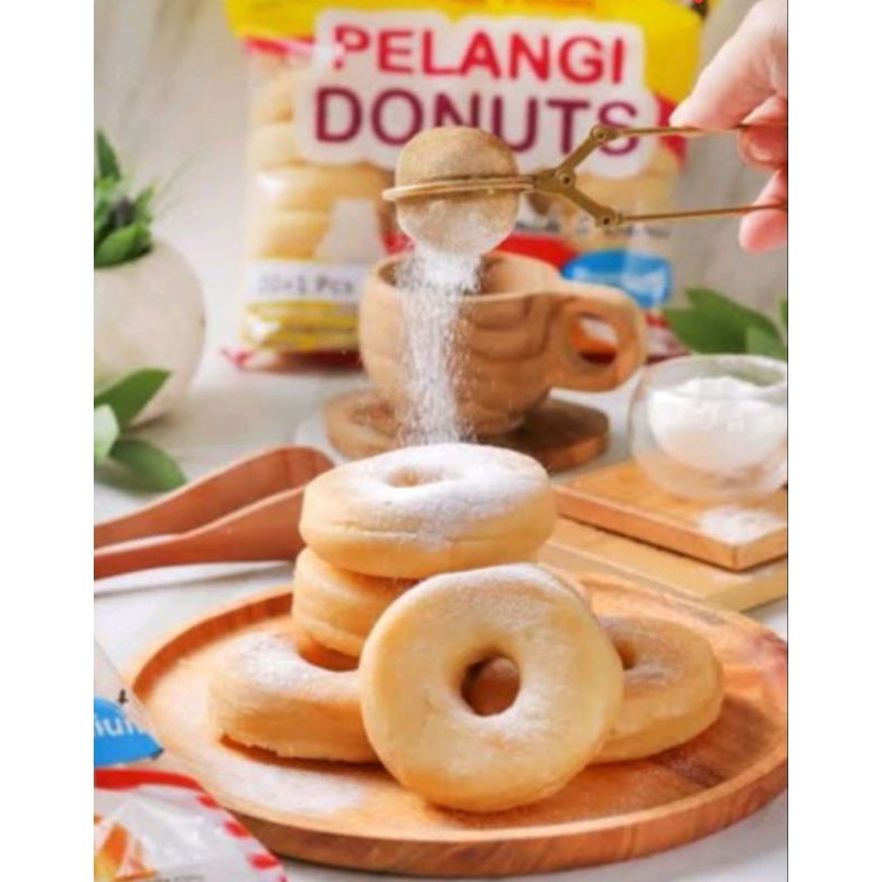 

Donat kentang pelangi isi 10