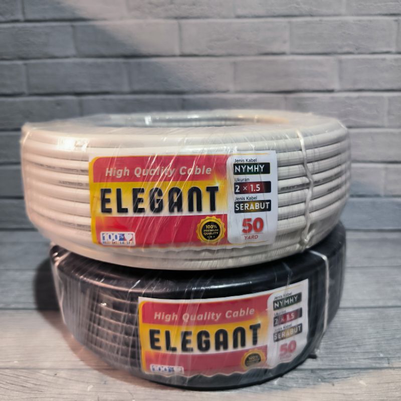 Kabel HYO 2x1.5 - Kabel Serabut 2x1.5 Harga 1 rol