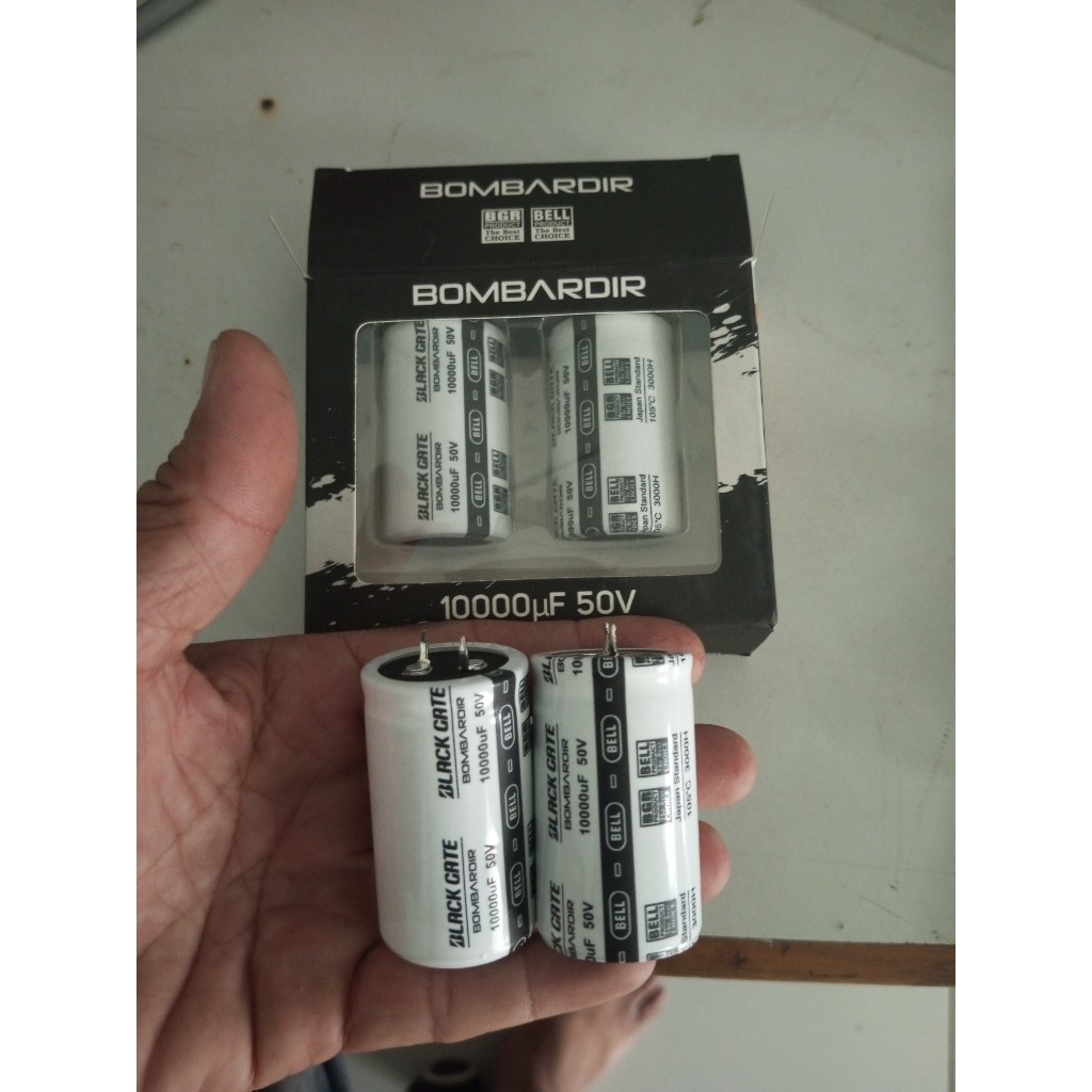 ELCO 10.000UF 50V - 100V BOMBARDIR NEW