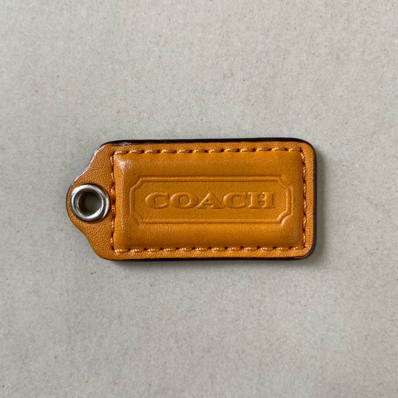 Coach Hang Tag - Tangerine