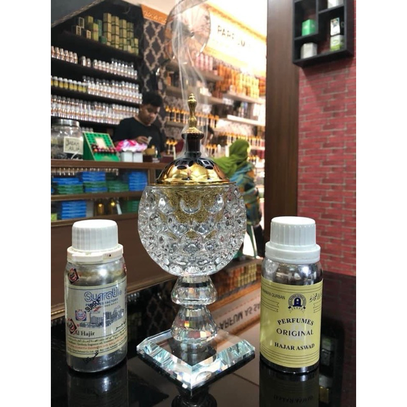HAJAR ASWAD BEST SELLER PRODUK ABD QURBAN | SURATI MUSK TAHARA | AMEER AL OUD | MINYAK 100ML PRODUK 