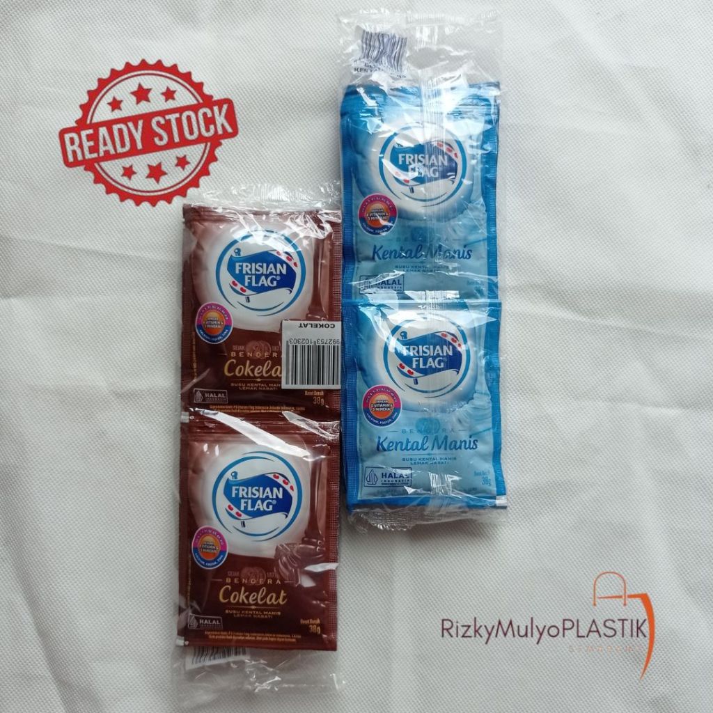 

Frisian Flag Susu Bendera Kental Manis / Susu Putih Cokelat Condensed Milk