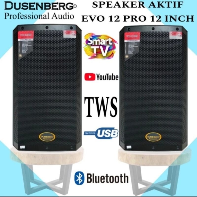 speaker aktif dusenberg evo12pro evo 12 pro speaker 12 inch bluetooth original