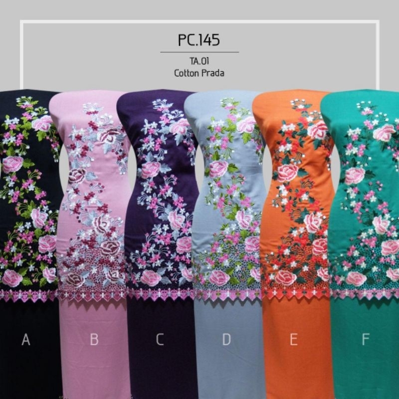 Mitra Bordir-Kain Sulam/Baju Kurung (TA01)