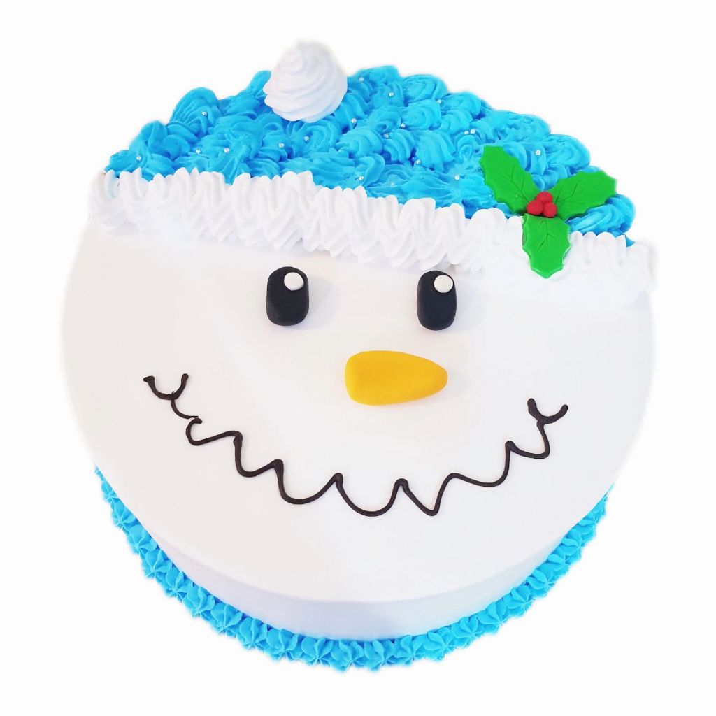 

Snowman Cake