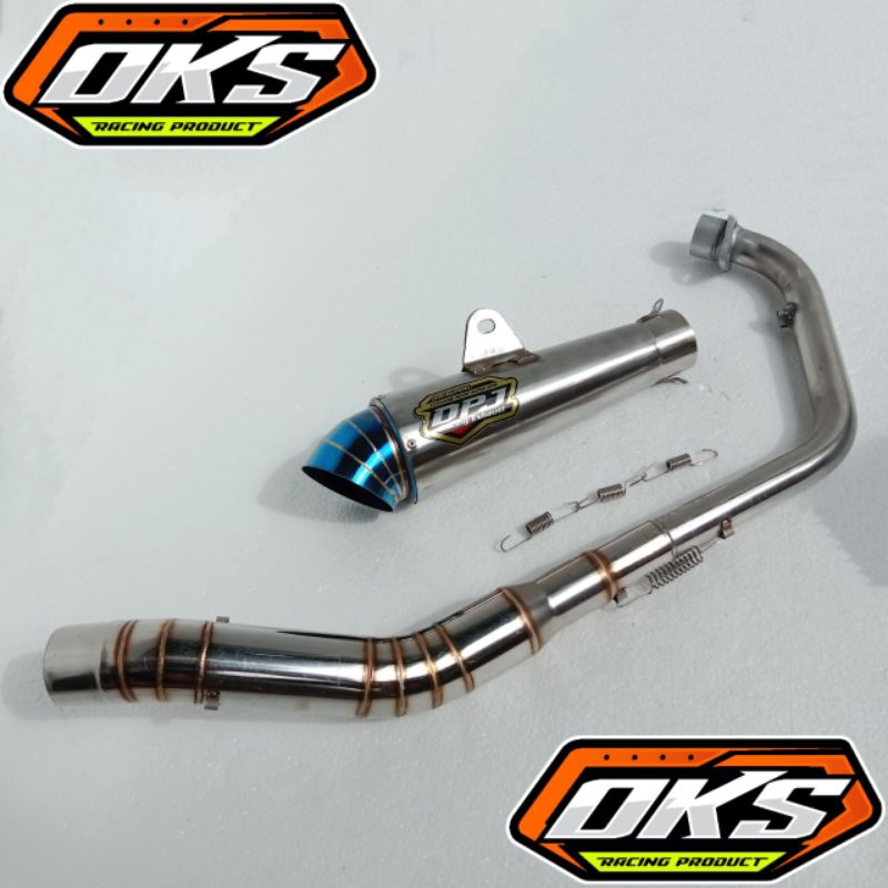 Knalpot Racing DPJ Pnp Vixion, R15, Satria Fu, CB, GL, Tiger, Dll