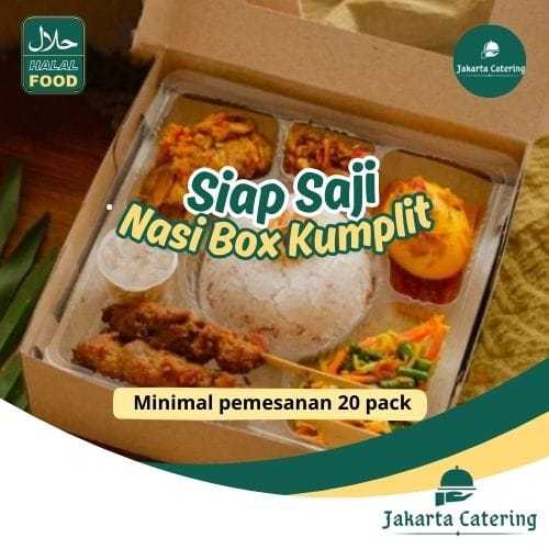 

Paket Nasi Box Premium Siap Saji Makanan Enak Halal Lezat Higenis Favorit Untuk Acara Besar