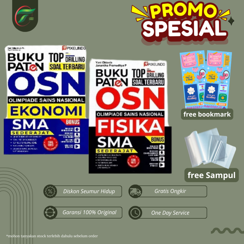 Buku Paten OSN Kimia//Matematika//Ekonomi//Geografi SMA Sederajat