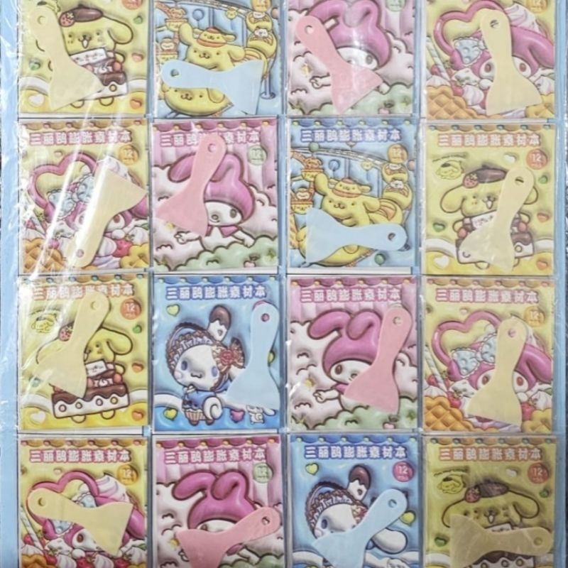 

20pcs Stiker Material Sticker Buku Karakter Lucu Stiker Viral Spatula Sanrio Kuromi Terbaru Terlaris Termurah Kado Hadiah Anak