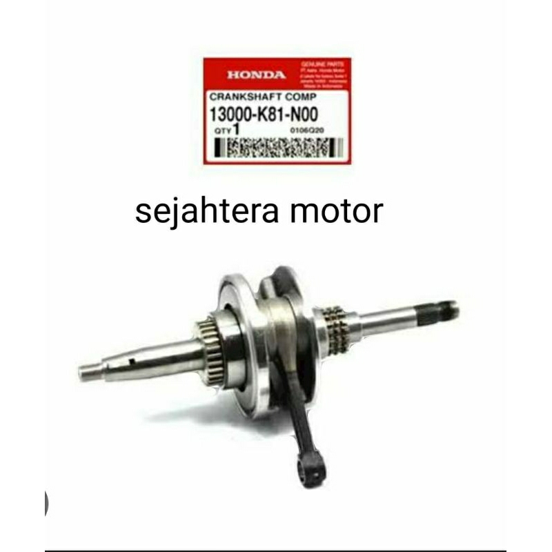 KUR AS COMPLITE BEAT FI'16 asli HONDA 13000-K81-N00