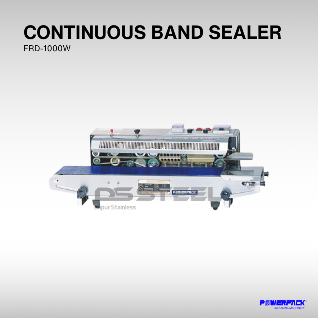 POWERPACK Continous Band Sealer FRD-1000W / Mesin Sealer Otomatis POWERPACK FRD 1000W