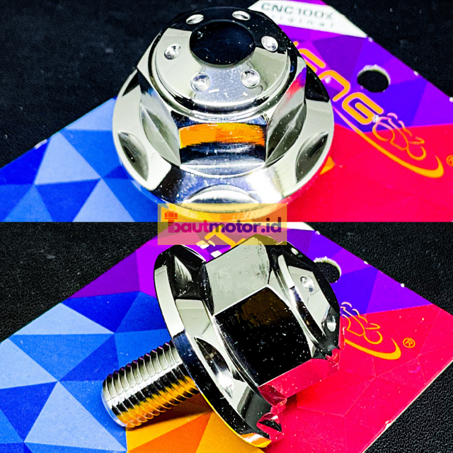BAUT KOMSTIR SEGITIGA ATAS RX KING RXKING PROBOLT STAINLESS ORIGINAL HENG THAILAND