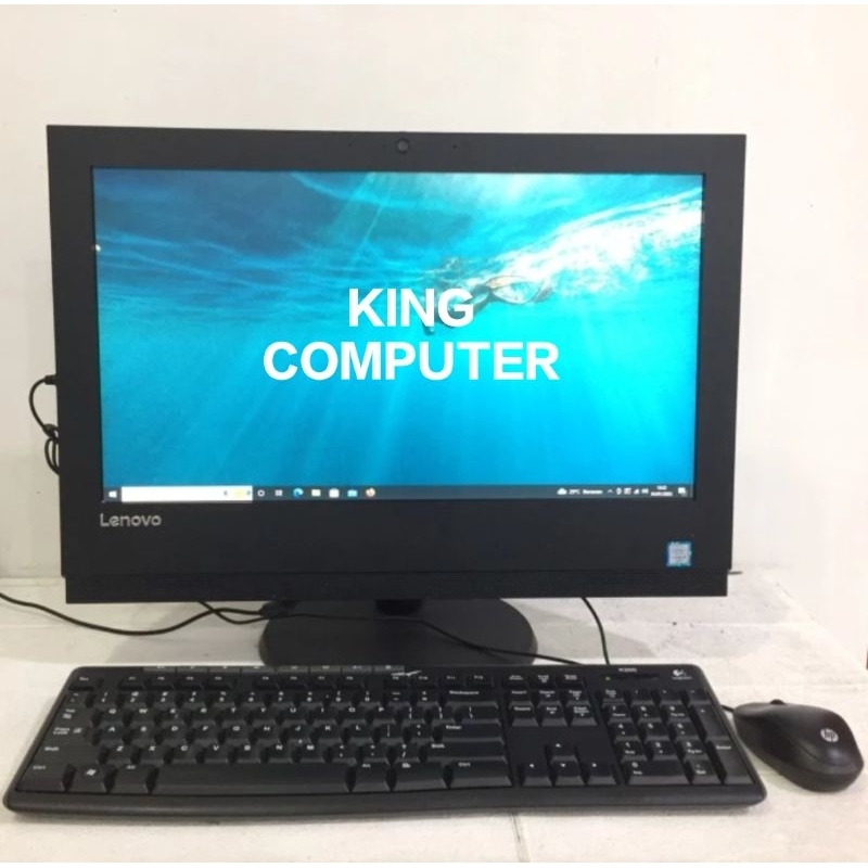 All In One Lenovo V310z Core i3 7100 RAM 4GB HDD 500GB 20INCH Murah