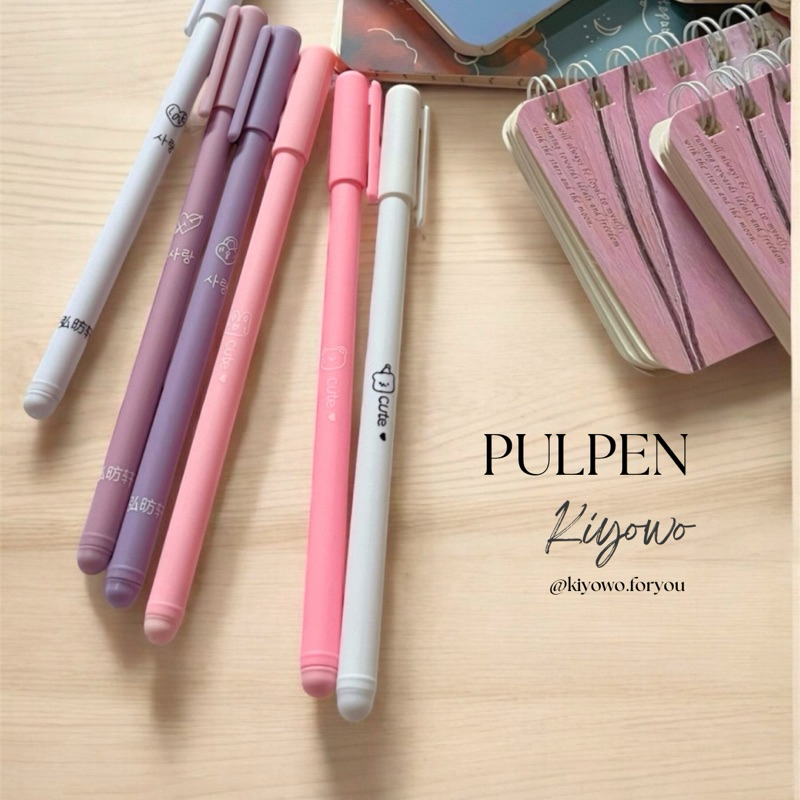 

Kiyowo.foryou - Pen Kiyowo pulpen gemes (harga tertera untuk 1 pcs) | Free Bubble Wrap