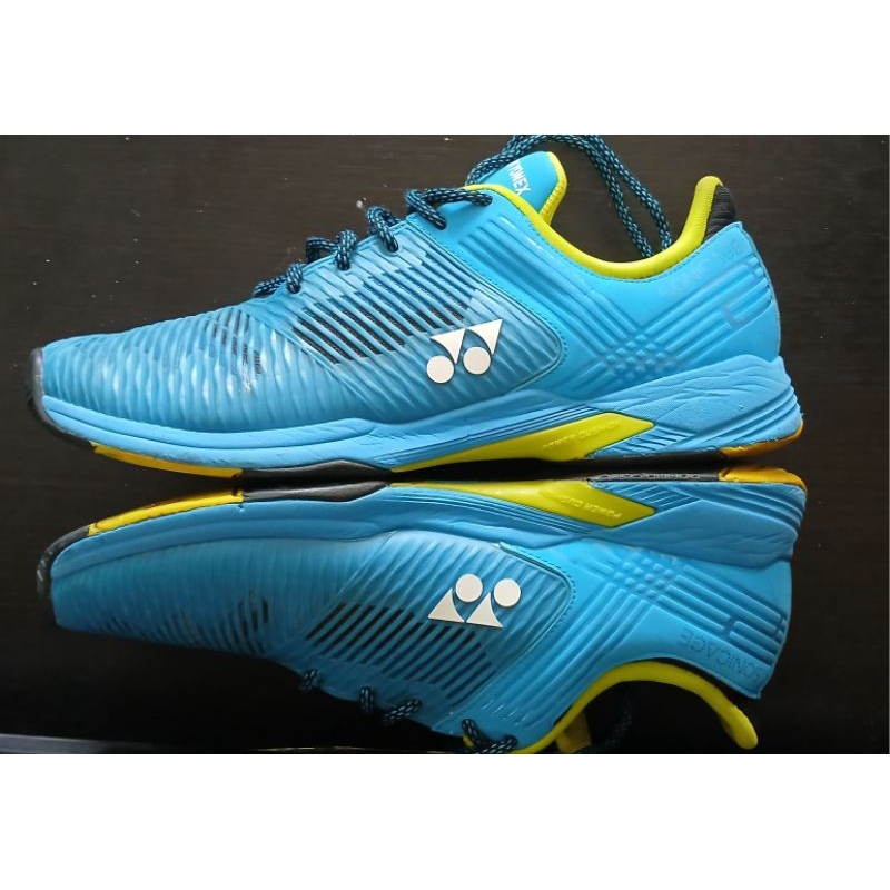 sepatu tenissecond original yonex SONICAGE 2 size 43