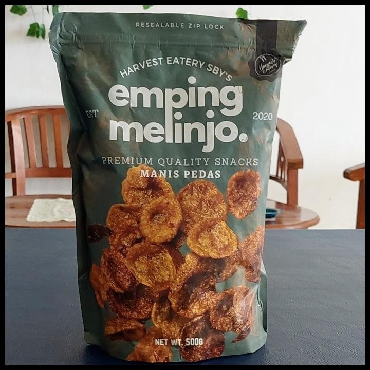 

Emping Melinjo Highquality Harvest Manis Pedas 500 Gram