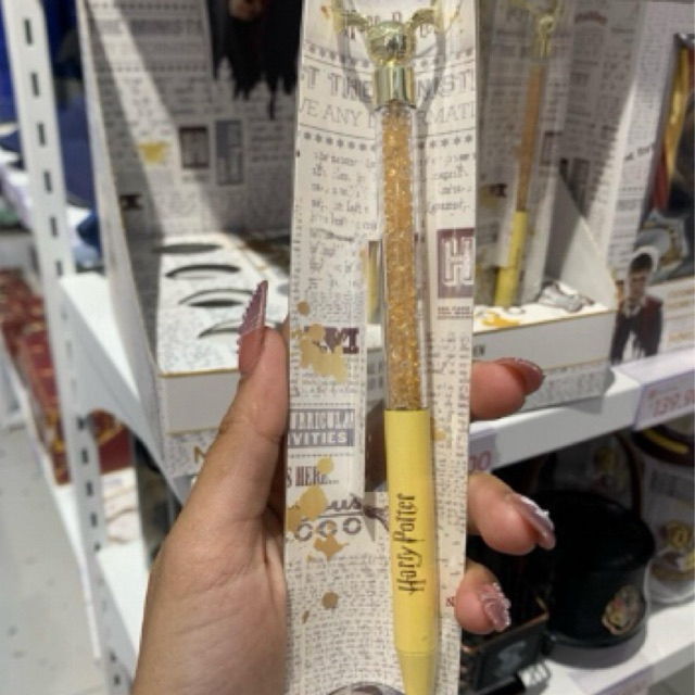 

Miniso Harry Potter Golden Snitch Metal Figure Ballpoint Pen