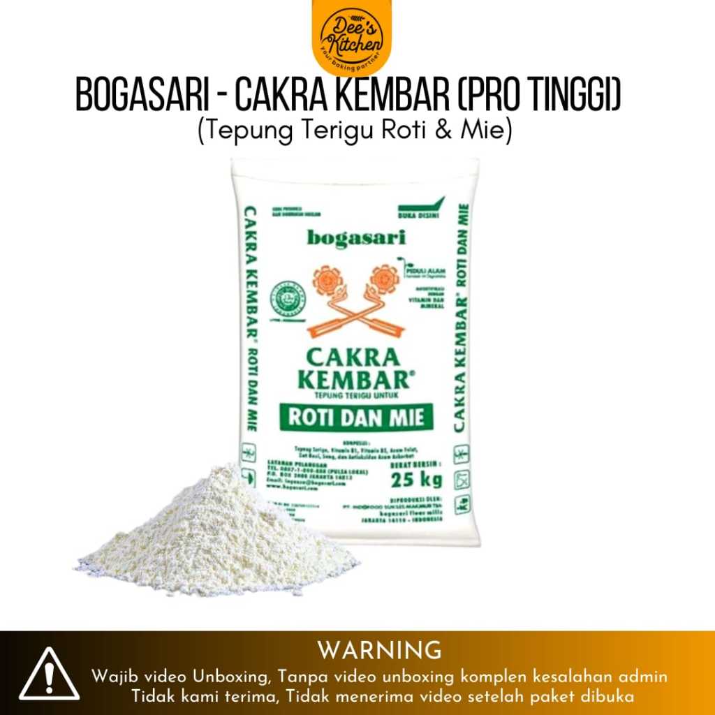 

Repack - Bogasari Cakra Kembar [ Tepung Protein Tinggi ]