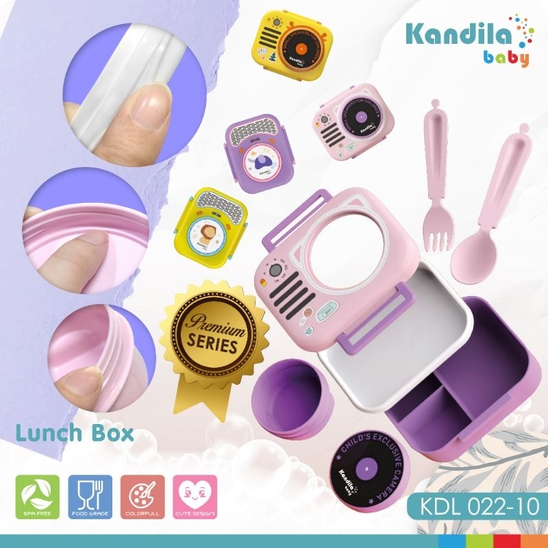 Kandila Baby Lunch Box Kdl022-10 - Tempat Makan Anak