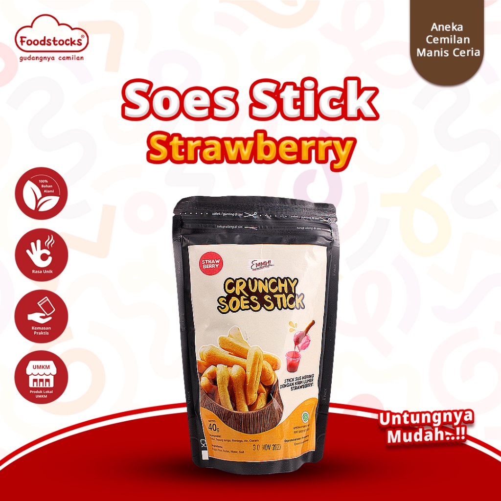 

Soes Stick dengan Cocolan Lumer By Emmh Snack Chocolate