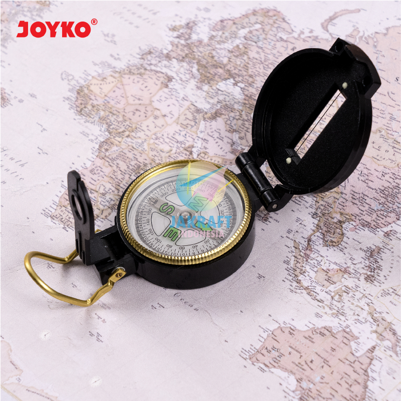 

Ag (1 Pcs) Kompas JOYKO CO-47LP Compass Bidik Tembak Petunjuk Arah Mata Angin Lensatic Navigasi