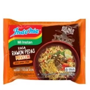 

Mie Instan Indomie Rawon Pedas Mercon