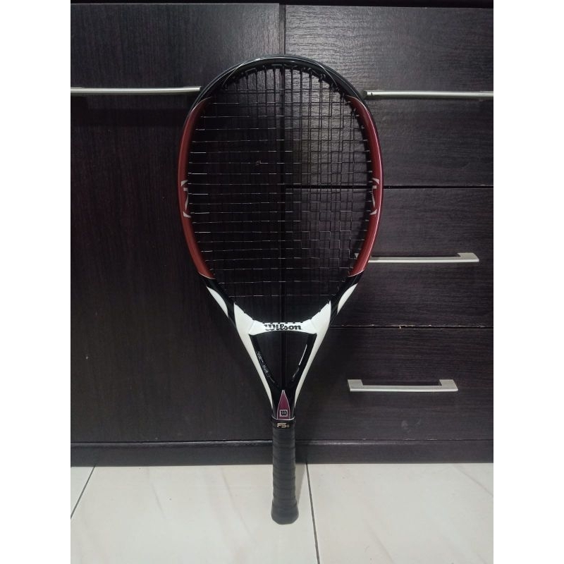 raket tenis Wilson k-zero/ raket tennis second/ raket tenis bekas/ raket tenis murah