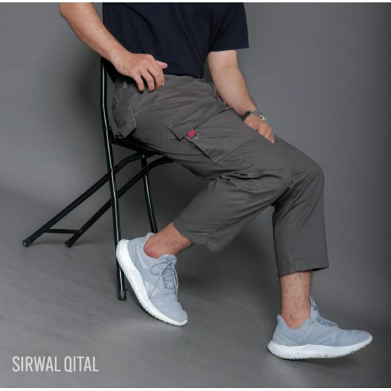 Mosped Sirwal Cargo Qital Celana Panjang Pria